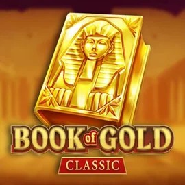 Book of Gold Classic slot logo by Playson at EuroBet Casino