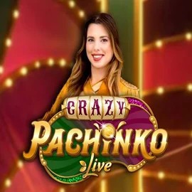 Official Live Casino logo: Crazy Pachinko by Evolution at EuroBet Casino
