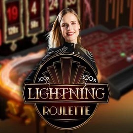 Lightning Roulette slot visual from Evolution available on casino-eurobet.com