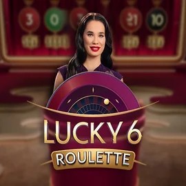 Lucky 6 Roulette slot icon by Pragmatic Play, available at EuroBet Casino