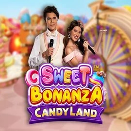 Sweet Bonanza Candy Land Live online game logo by Pragmatic Play on casino-eurobet.com