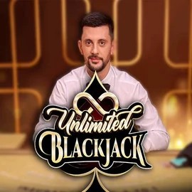 Try Unlimited Blackjack slot by Ezugi on casino-eurobet.com – logo image